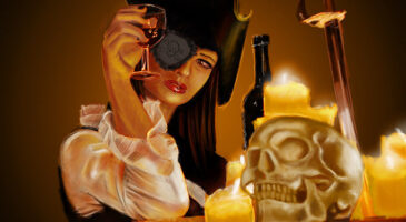 On se déguise en pirate sexy pour faire peur aux hommes le soir d&rsquo;Halloween !