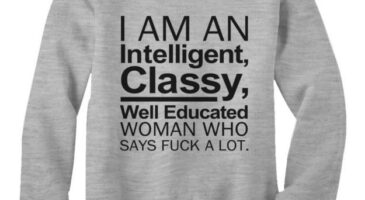 Oui, je dis beaucoup de gros mots.