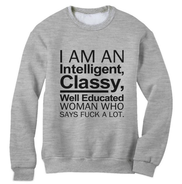 Oui, je dis beaucoup de gros mots.