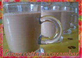 Panna cotta au carambar