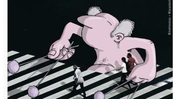 « Photo invasion » : le concept original de l’illustrateur Lucas Levitan sur Instragram