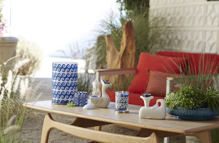 Pour leur nouvelle collection, PartyLite et Jonathan Adler s&rsquo;inspirent du monde marin !