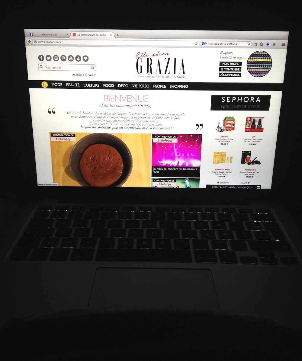 Pourquoi j’adore écrire sur elleadore.com ?