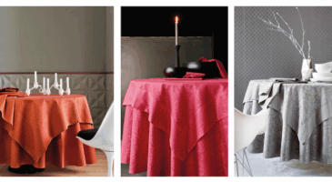 Quelles nappes pour de jolies tables de fêtes ?