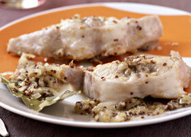 Râbles de lapin à la moutarde à l&rsquo;ancienne