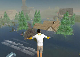 Raz-de-marée dans Second Life