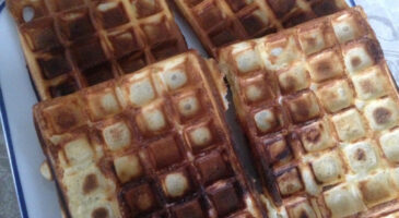 Recette : Gaufres façon Cyril Lignac