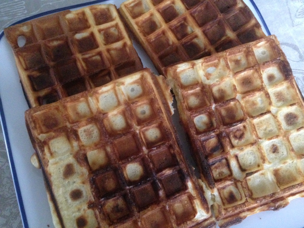 Recette : Gaufres façon Cyril Lignac