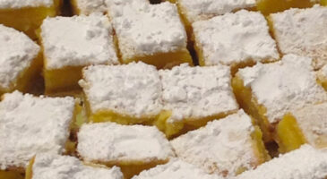 Recette : des carrés au citron