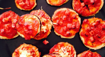 Recette : des mini pizzas diététiques pour l&rsquo;apéro