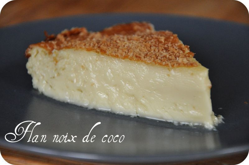 Recette du flan au lait de coco