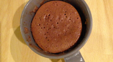 Recette : mon mug cake au chocolat