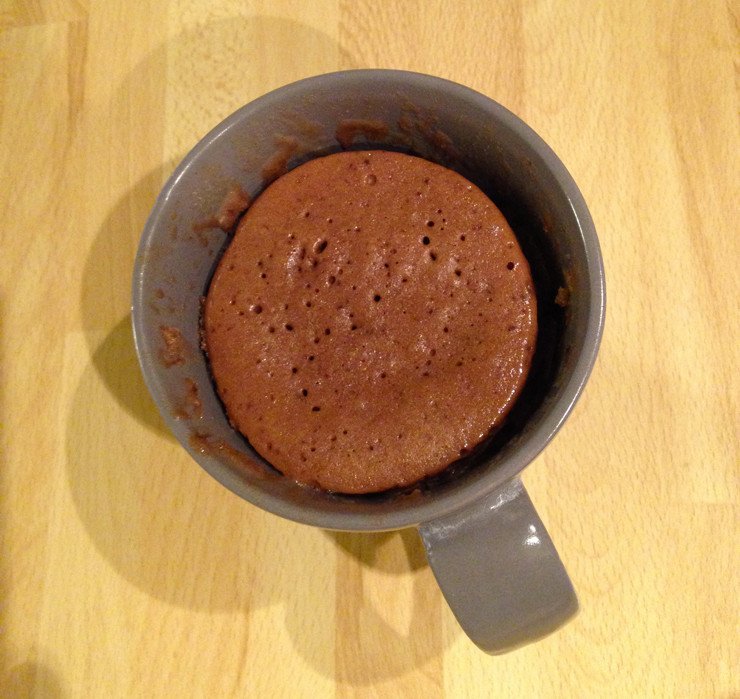 Recette : mon mug cake au chocolat