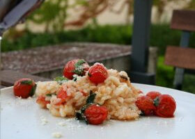Risotto aux tomates cerise