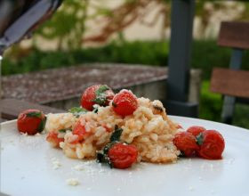 Risotto aux tomates cerise