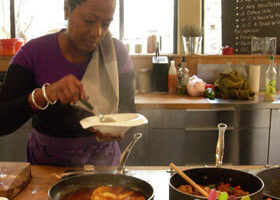 Riz moelleux aux fruits de mer et épices douces