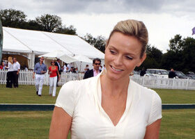 La robe de mariée de Charlene