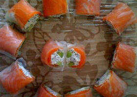 Roulé frais de printemps