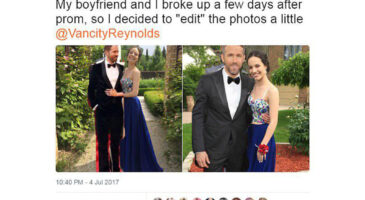 Ryan Reynolds console une fan après une rupture