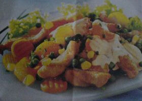 Salade de poulet à la californienne