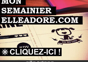 Semainier à imprimer