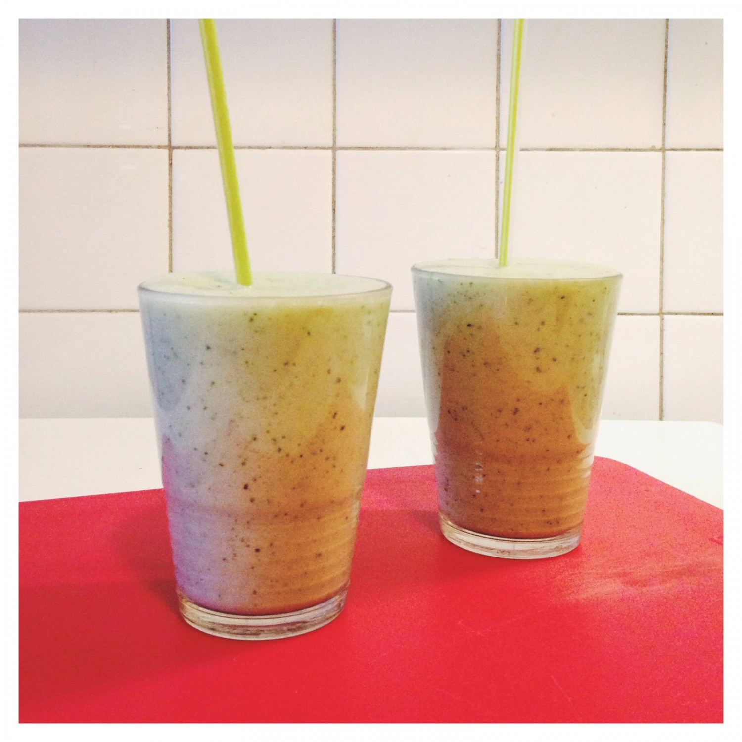 Soupe froide de concombre.