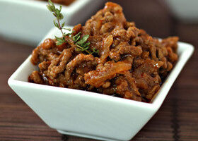 Spaghettis à la sauce bolognaise