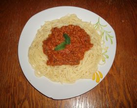 Spaghettis bolognaise