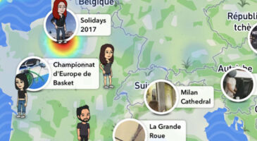Suivez géographiquement vos amis avec Snapchat !