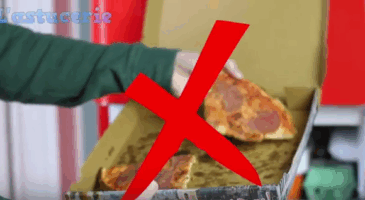 Super idée pour finir les restes de Pizza de la veille !