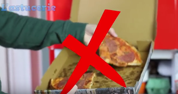 Super idée pour finir les restes de Pizza de la veille !