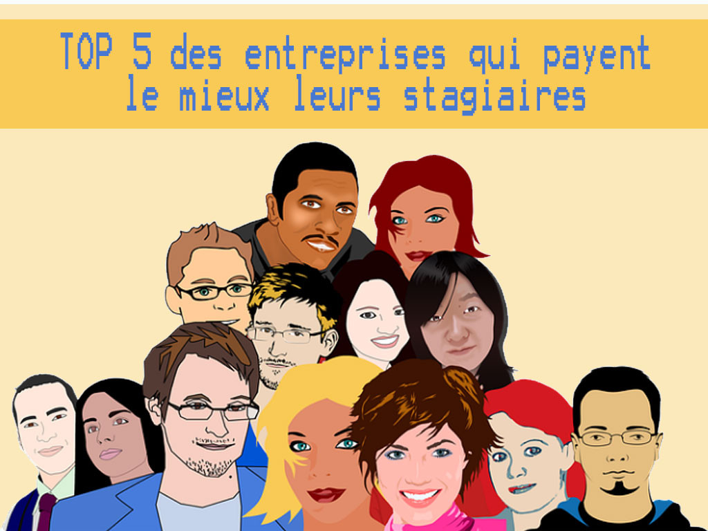 TOP 5 des entreprises qui payent le mieux leurs stagiaires
