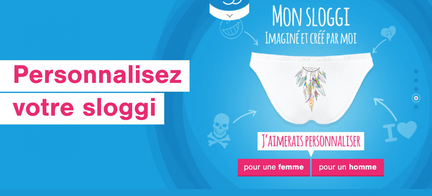 Tag tes fesses avec Sloggi