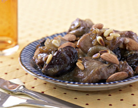 Tajine d&rsquo;agneau aux pruneaux