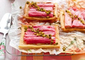 Tarte à la rhubarbe