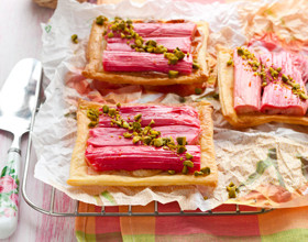Tarte à la rhubarbe