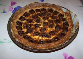 Tarte aux 2 chocolats