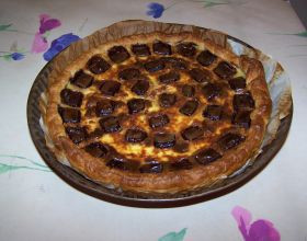 Tarte aux 2 chocolats