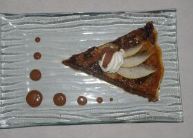 Tarte poires / chocolat