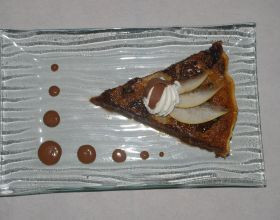 Tarte poires / chocolat