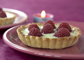 Tartelettes framboises chocolat blanc