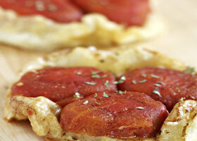 Tartelettes tatin à la tomate