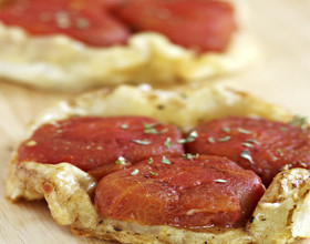 Tartelettes tatin à la tomate