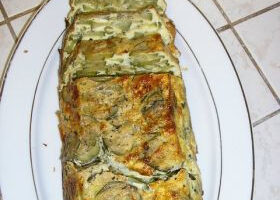 Terrine de  courgettes