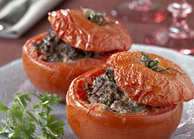 Tomates farcies au boeuf