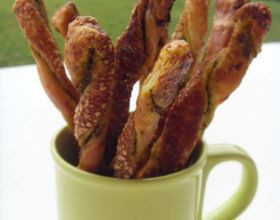 Torsades feuilletées au pesto