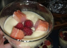 Trifles aux framboises