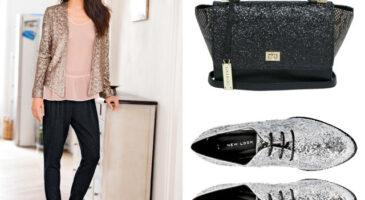 Trois façons de porter les paillettes pour les fêtes