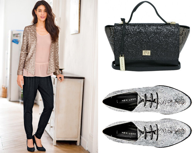 Trois façons de porter les paillettes pour les fêtes