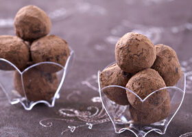 Truffes aux marrons et chocolat